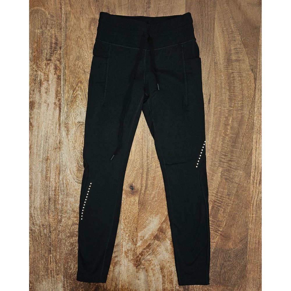 Baleaf Leggings Women XS Black Fleece Lined Winter Running Activewear